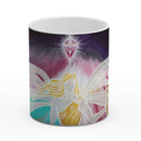 Sonja Ariel von Staden Kunstdruck Tasse / 325 ml Engelbild: Weihnachtsengel No4 - Kunstdruck