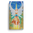 Sonja Ariel von Staden Kunstdruck Leinwand / 60x30 cm Engelbild: WeltenEngel - Kunstdruck