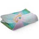 Sonja Ariel von Staden Kunstdruck Decke / 150x100 cm Engelbild: Zarter LiebesEngel  - Kunstdruck