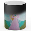 Sonja Ariel von Staden Kunstdruck Tasse / 325 ml (Thermoeffekt) Engelbild: Zarter LiebesEngel  - Kunstdruck