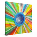 Jasmine Zaunschirm Kunstdruck Leinwand / 20x20 cm Erdheilung - Kunstdruck