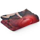 Udo Golfmann Kunstdruck Decke / 150x100 cm Erzengelbild: Chamuel - der Engel der Liebe - Kunstdruck