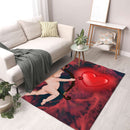 Udo Golfmann Kunstdruck Teppich / 70x50 cm Erzengelbild: Chamuel - der Engel der Liebe - Kunstdruck