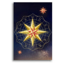 Udo Golfmann Kunstdruck Leinwand / 30x20 cm Erzengelbild: Metatron - Dein spiritueller Aufstieg - Kunstdruck