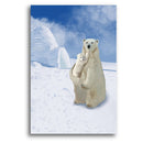 Udo Golfmann Kunstdruck Leinwand / 30x20 cm Erzengelbild: Michael befreit Dich und beschützt Dich - Kunstdruck