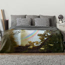 Udo Golfmann Kunstdruck Decke / 150x100 cm Erzengelbild: Raphael Öffnung des Dritten Auges und spirituelle Heilung - Kunstdruck