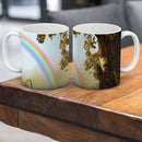 Udo Golfmann Kunstdruck Tasse / 325 ml Erzengelbild: Raphael Öffnung des Dritten Auges und spirituelle Heilung - Kunstdruck