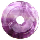 aqasha® Anhänger Fluorit - Donut für Halskette (3x3 cm)