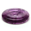 aqasha® Anhänger Fluorit - Donut für Halskette (3x3 cm)