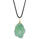 aqasha® Anhänger Fluorit Rohstein Anhänger für Halskette