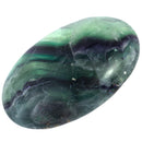 aqasha® Edelstein Fluorit - Seifenstein (7x5x2 cm)