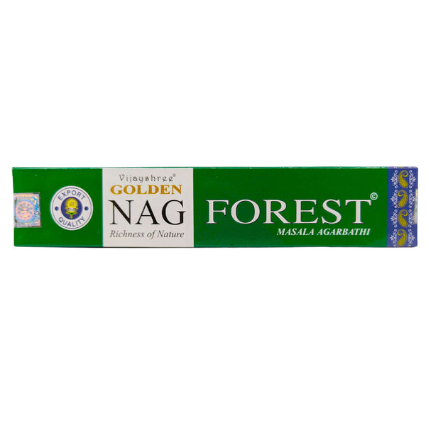 Vijayshree Golden Nag Forest, Wald Räucherstäbchen, 15g, 21cm, Brenndauer 40min