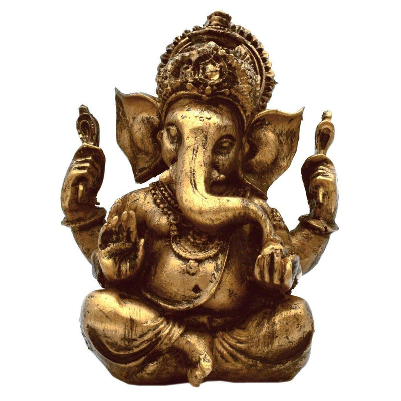 aqasha® Deko Ganesha Statuette "Herr der Scharen"