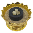 Räuchergefäß Lotus Gold