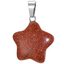 aqasha® Anhänger Goldfluss - Halskette - Stern (1,9x1,9 cm)