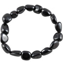 aqasha® Armband Hämatit - Armband - Nuggets (1,1x1,1 cm)