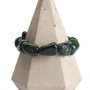 aqasha® Armband Heliotrop - Armband - Nuggets (0,8 cm)