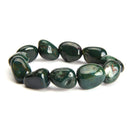 aqasha® Armband Heliotrop - Armband - Nuggets (0,8 cm)