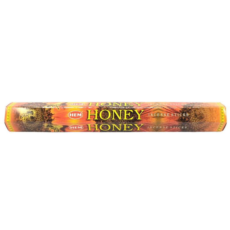 Räucherstäbchen HEM Honey, Honig 20 Sticks, 23cm, Brenndauer 45min