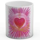 Sonja Ariel von Staden Kunstdruck Tasse / 325 ml Herzbild: Engel-HeilerBild - Liebe verströmen - Kunstdruck