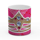 Sonja Ariel von Staden Kunstdruck Tasse / 325 ml Herzbild: Engel Liebeskrone - Kunstdruck