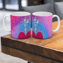 Sonja Ariel von Staden Kunstdruck Tasse / 325 ml Herzbild: Genussvolle Liebe - Kunstdruck