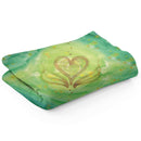 Sonja Ariel von Staden Kunstdruck Decke / 150x100 cm Herzbild: Heilsame Liebe - Kunstdruck