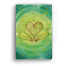 Sonja Ariel von Staden Kunstdruck Leinwand / 30x20 cm Herzbild: Heilsame Liebe - Kunstdruck