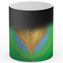 Sonja Ariel von Staden Kunstdruck Tasse / 325 ml (Thermoeffekt) Herzbild: Heilsames Seelenherz Frieden & Heilung - Kunstdruck