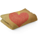 Sonja Ariel von Staden Kunstdruck Decke / 150x100 cm Herzbild: Herz der Seelenfülle - Kunstdruck