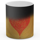Sonja Ariel von Staden Kunstdruck Tasse / 325 ml (Thermoeffekt) Herzbild: Herz der Seelenfülle - Kunstdruck