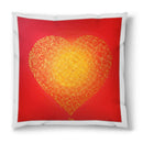 Sonja Ariel von Staden Kunstdruck Kissen / 40x40 cm Herzbild: Herz der Seelenruhe - Kunstdruck