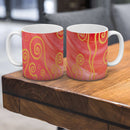 Sonja Ariel von Staden Kunstdruck Tasse / 325 ml Herzbild: Herz der Selbstliebe - Kunstdruck