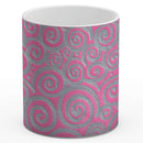 Sonja Ariel von Staden Kunstdruck Tasse / 325 ml (Variation 2) Herzbild: Herz des Seelenfriedens - Kunstdruck