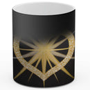 Sonja Ariel von Staden Kunstdruck Tasse / 325 ml (Thermoeffekt) Herzbild: Herzenergie Transformation - Kunstdruck