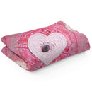 Sonja Ariel von Staden Kunstdruck Decke / 150x100 cm Herzbild: Kleines LiebesHerz - Kunstdruck