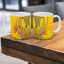 Sonja Ariel von Staden Kunstdruck Tasse / 325 ml Herzbild: Leuchtende Liebeskraft - Kunstdruck