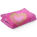 Sonja Ariel von Staden Kunstdruck Decke / 150x100 cm Herzbild: Liebe ist alles rosa - Kunstdruck