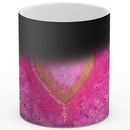 Sonja Ariel von Staden Kunstdruck Tasse / 325 ml (Thermoeffekt) Herzbild: Liebe ist alles rosa - Kunstdruck