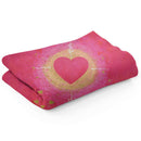 Sonja Ariel von Staden Kunstdruck Decke / 150x100 cm Herzbild: LiebesSegen - Kunstdruck