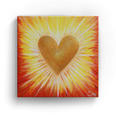 Sonja Ariel von Staden Kunstdruck Herzbild: Mutiges Herz - Kunstdruck