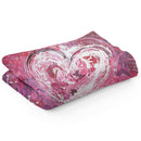 Sonja Ariel von Staden Kunstdruck Decke / 150x100 cm Herzbild: Power Liebe II - Kunstdruck