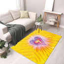 Sonja Ariel von Staden Kunstdruck Teppich / 70x50 cm Herzbild: Pure Liebeskraft der Schöpferquelle - Kunstdruck