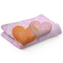 Sonja Ariel von Staden Kunstdruck Decke / 150x100 cm Herzbild: Seelen Liebe - Kunstdruck