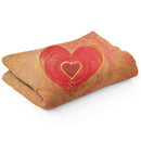 Sonja Ariel von Staden Kunstdruck Decke / 150x100 cm Herzbild: Vertrauen in die Liebe - Kunstdruck