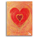 Sonja Ariel von Staden Kunstdruck Herzbild: Vertrauen in die Liebe - Kunstdruck