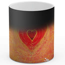Sonja Ariel von Staden Kunstdruck Tasse / 325 ml (Thermoeffekt) Herzbild: Vertrauen in die Liebe - Kunstdruck