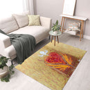 Sonja Ariel von Staden Kunstdruck Teppich / 70x50 cm Herzbild: Wirbelnde Liebe - Kunstdruck