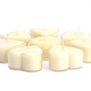 aqasha® Kerze Herzförmige Teelichter Jasmin