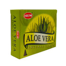HEM Aloe Vera Räucherkegel, 10 Kegel, 3cm, Brenndauer 20min